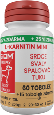 GIOM L-karnitin Aktiv 60 tobolek MINI  + 20% zdarma