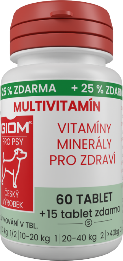 GIOM Multivitamín 60 tablet  + 20% zdarma