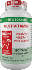 GIOM Multivitamín 180 tablet  + 25 % zdarma