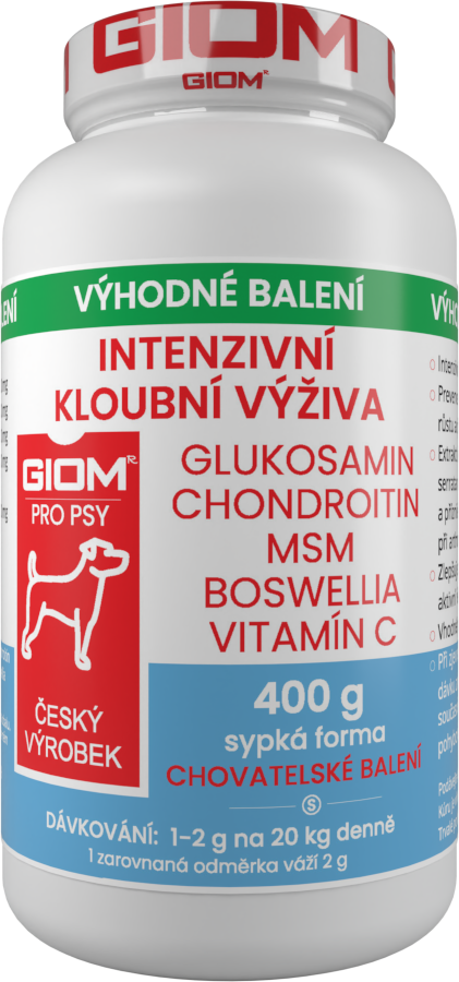 GIOM Intenzivní kloubní výživa 400 g v prášku | Doprava zdarma